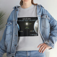 Load image into Gallery viewer, Printify T-Shirt Unisex Heavy Cotton Tee - Kepler 452b