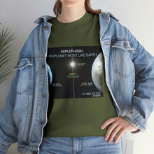 Load image into Gallery viewer, Printify T-Shirt Unisex Heavy Cotton Tee - Kepler 452b