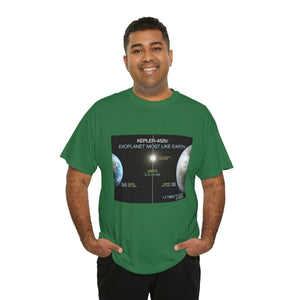 Printify T-Shirt Unisex Heavy Cotton Tee - Kepler 452b