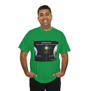 Printify T-Shirt Unisex Heavy Cotton Tee - Kepler 452b