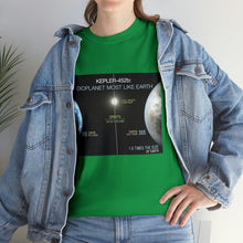 Load image into Gallery viewer, Printify T-Shirt Unisex Heavy Cotton Tee - Kepler 452b
