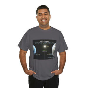 Printify T-Shirt Unisex Heavy Cotton Tee - Kepler 452b