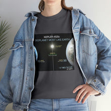 Load image into Gallery viewer, Printify T-Shirt Unisex Heavy Cotton Tee - Kepler 452b