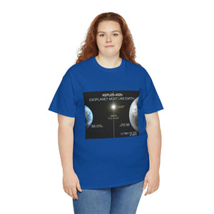Printify T-Shirt Unisex Heavy Cotton Tee - Kepler 452b