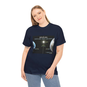 Printify T-Shirt Unisex Heavy Cotton Tee - Kepler 452b