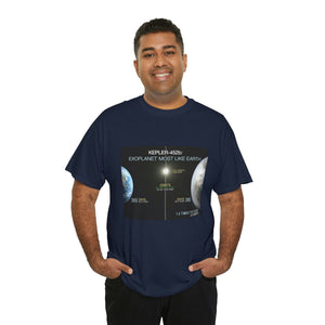Printify T-Shirt Unisex Heavy Cotton Tee - Kepler 452b