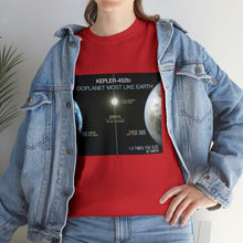 Load image into Gallery viewer, Printify T-Shirt Unisex Heavy Cotton Tee - Kepler 452b