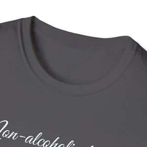 Printify T-Shirt Unisex Softstyle T-Shirt- Non Alcholic booze is the dumbest invention