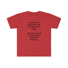 Load image into Gallery viewer, Printify T-Shirt Unisex Softstyle T-Shirt - To Change the World