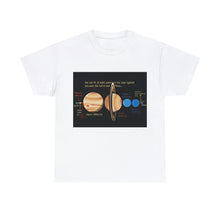 Load image into Gallery viewer, Printify T-Shirt White / S Unisex Heavy Cotton Tee - All planets