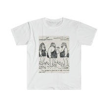 Load image into Gallery viewer, Printify T-Shirt White / S Unisex Softstyle T-Shirt - Teach her to talk