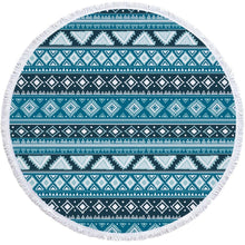 Load image into Gallery viewer, Shop2721027 Store (AliExpress) 12 / Diameter 150cm Summer Large Round Beach Towel DOG CAT and MY Side for Adults.