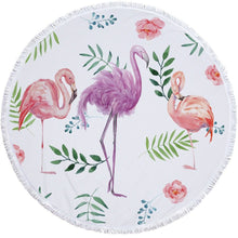 Load image into Gallery viewer, Shop2721027 Store (AliExpress) 24 / Diameter 150cm Summer Large Round Beach Towel DOG CAT and MY Side for Adults.