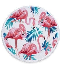 Load image into Gallery viewer, Shop2721027 Store (AliExpress) 27 / Diameter 150cm Summer Large Round Beach Towel DOG CAT and MY Side for Adults.