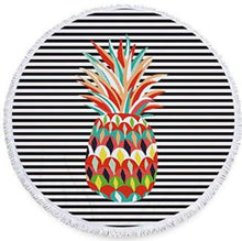 Load image into Gallery viewer, Shop2721027 Store (AliExpress) 30 / Diameter 150cm Summer Large Round Beach Towel DOG CAT and MY Side for Adults.