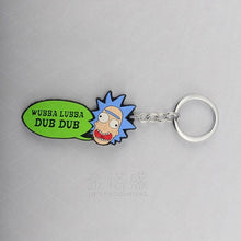 Load image into Gallery viewer, The KedStore 5 Anime Rick And Morti Silicone Keychain Kawaii Figure Doll Key Chain Keyring Cartoon Key Charms Children Kids Birthday Toys Gift