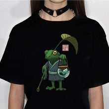 Load image into Gallery viewer, Studio Ghibli tshirt women Y2K Tee female harajuku clothing