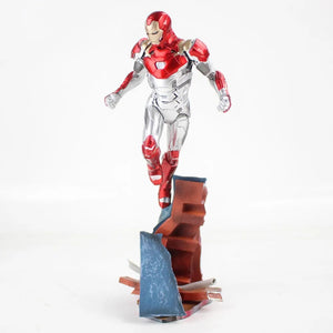 Avengers Iron Man Spider Man Thanos Deadpool Danvers PVC Statue Action Figure Toys