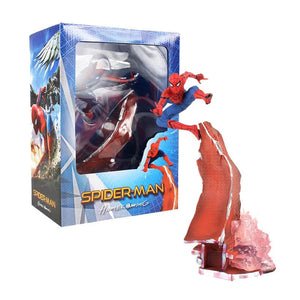 Avengers Iron Man Spider Man Thanos Deadpool Danvers PVC Statue Action Figure Toys
