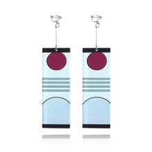 Load image into Gallery viewer, The KedStore B-3 Hot Anime Earrings for Demon Slayer Tanjiro Nezuko Cosplay Props Jewelry Accessores Double-sided Acrylic Charm Unisex