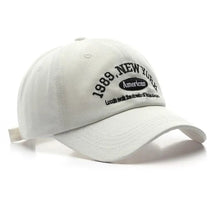 Load image into Gallery viewer, The KedStore B white / Adjustable Retro Washed Cotton Baseball Cap Men Women Letter Embroidery Hip Hop Hat Unisex Spring Summer Adjustable Snapback Sports Caps