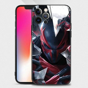 Phone Case For iPhone 15 11 14 13 12 11 Pro Max Mini XS Max XR X 7 8 Black Cover Shell Fundas Marvel Avengers Hero Spiderman