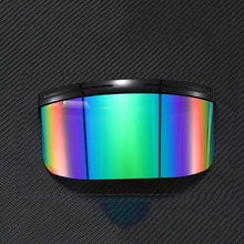 Load image into Gallery viewer, The KedStore Black-Green Mirror / SHOW AS PICTURES Oversize Shield Visor Sunglasses - ALOZ MICC