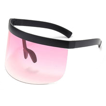 Load image into Gallery viewer, The KedStore Black Light Pink / SHOW AS PICTURES Oversize Shield Visor Sunglasses - ALOZ MICC