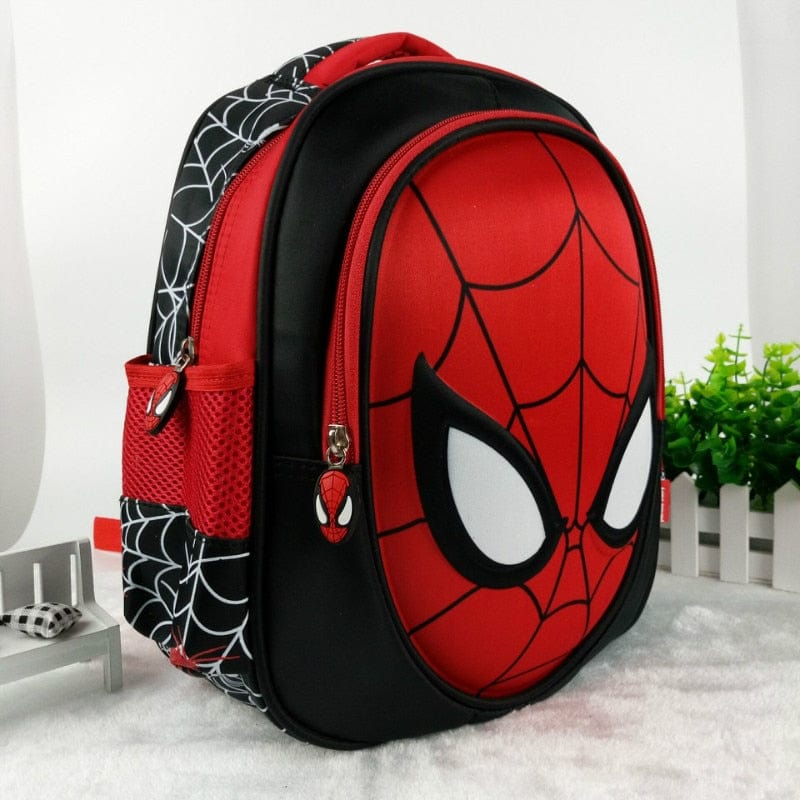 The KedStore black Spiderman Backpack School Bag | TheKedStore