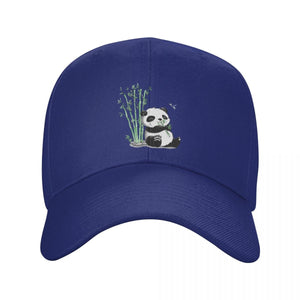 The KedStore Blue / Baseball Cap Panda print Baseball Cap -100% Cotton