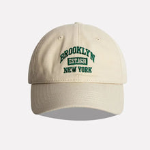 Load image into Gallery viewer, The KedStore C beige / Adjustable Retro Washed Cotton Baseball Cap Men Women Letter Embroidery Hip Hop Hat Unisex Spring Summer Adjustable Snapback Sports Caps