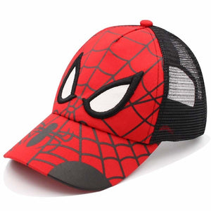 The KedStore D Spiderman Embroidered Cotton Kids Baseball Cap | TheKedStore