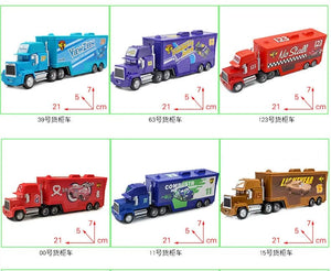 Disney Pixar Cars Racing 2 3 Toy Lightning McQueen Storm Mater Chick Hicks 43KING RACING.