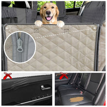 Load image into Gallery viewer, The KedStore Dog Car Seat Cover with View Mesh / Waterproof Pet Carrier Back Seat Mat Hammock