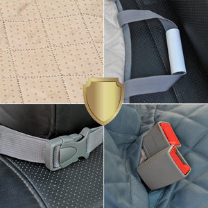 The KedStore Dog Car Seat Cover with View Mesh / Waterproof Pet Carrier Back Seat Mat Hammock