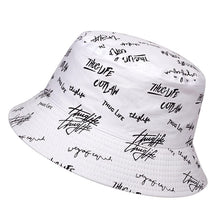 Load image into Gallery viewer, double-sided fisherman hat fashion summer ladies sun bucket hat