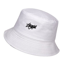 Load image into Gallery viewer, double-sided fisherman hat fashion summer ladies sun bucket hat