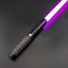 Load image into Gallery viewer, TXQSABER Lightsaber Neo Pixel RGB Smooth Swing Metal Hilt for Heavy Dueling 12 Color Force FOC Blaster Laser Sword Jedi Toys