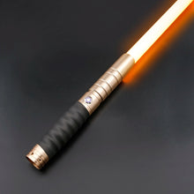 Load image into Gallery viewer, The KedStore E01-A-gold / United States / Standard Baselit TXQSABER Lightsaber Neo Pixel RGB Smooth Swing Metal Hilt for Heavy Dueling 12 Color Force FOC Blaster Laser Sword Jedi Toys