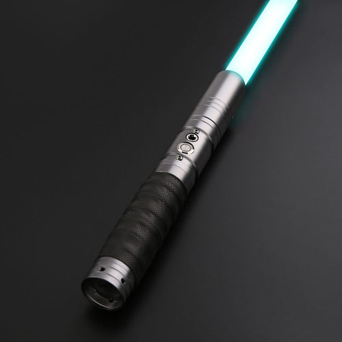 The KedStore E01 gray / United States / Standard Baselit RGB Lightsaber Metal Handle Heavy Dueling 12 Color LED Change Volume Adjustment Force 6 Sound