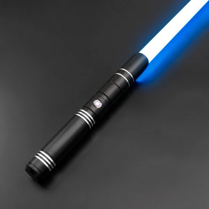 The KedStore E25-A-black / United States / Standard Baselit TXQSABER Lightsaber Neo Pixel RGB Smooth Swing Metal Hilt for Heavy Dueling 12 Color Force FOC Blaster Laser Sword Jedi Toys