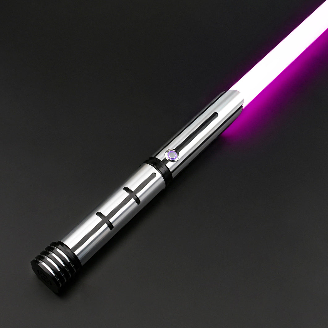 The KedStore E32  black / United States / Standard Baselit RGB Lightsaber Metal Handle Heavy Dueling 12 Color LED Change Volume Adjustment Force 6 Sound