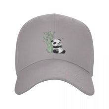 Load image into Gallery viewer, The KedStore Gray / Baseball Cap Panda print Baseball Cap -100% Cotton