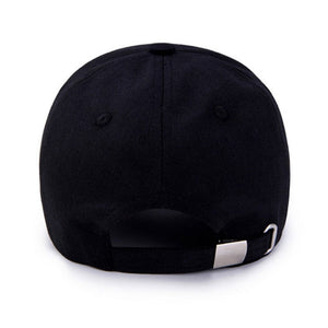 The KedStore Hat Men and Women Spring and Summer Baseball Cap Black and White