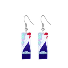 Load image into Gallery viewer, The KedStore K-2 Hot Anime Earrings for Demon Slayer Tanjiro Nezuko Cosplay Props Jewelry Accessores Double-sided Acrylic Charm Unisex