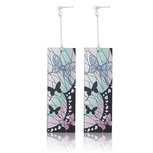 Load image into Gallery viewer, The KedStore L-1 Hot Anime Earrings for Demon Slayer Tanjiro Nezuko Cosplay Props Jewelry Accessores Double-sided Acrylic Charm Unisex