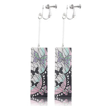 Load image into Gallery viewer, The KedStore L-3 Hot Anime Earrings for Demon Slayer Tanjiro Nezuko Cosplay Props Jewelry Accessores Double-sided Acrylic Charm Unisex