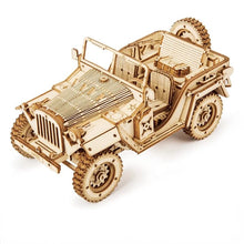 Load image into Gallery viewer, The KedStore MC701 Train Model 3D Wooden Puzzle Toy Assembly Locomotive Model Building Kits for Children Building Toy