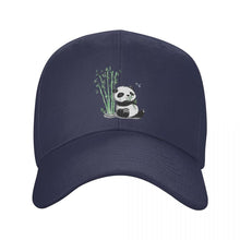 Load image into Gallery viewer, The KedStore Navy Blue / Baseball Cap Panda print Baseball Cap -100% Cotton
