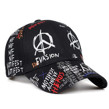 Load image into Gallery viewer, New graffiti printing baseball cap 100%cotton fashion casual hat men and women adjustable sun caps hip hop hat